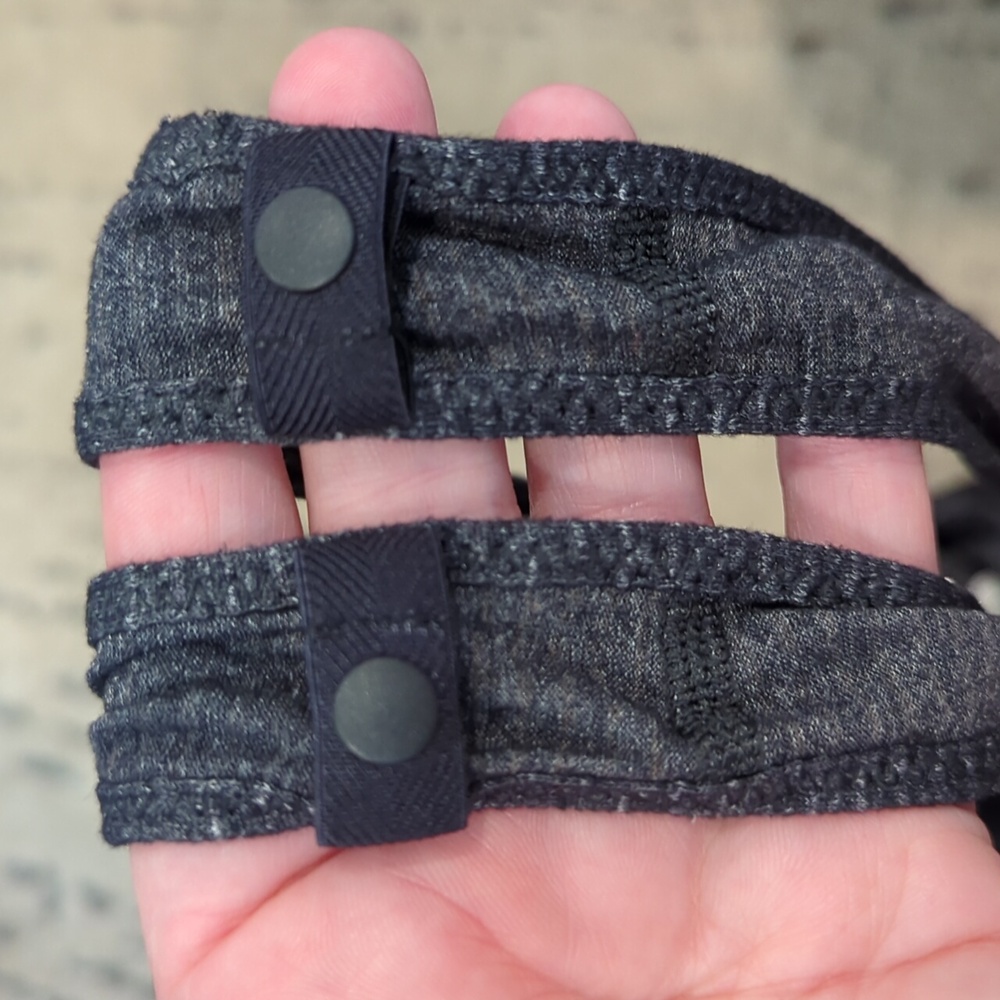 Lululemon Seek The Heat Tank Heathered Black / Black - Picture 9 of 11